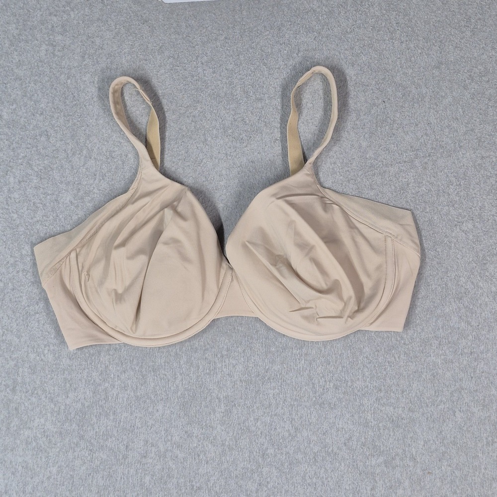 Bali Women Bra 40D Beige T Shirt Underwired Strap Adjustable READ